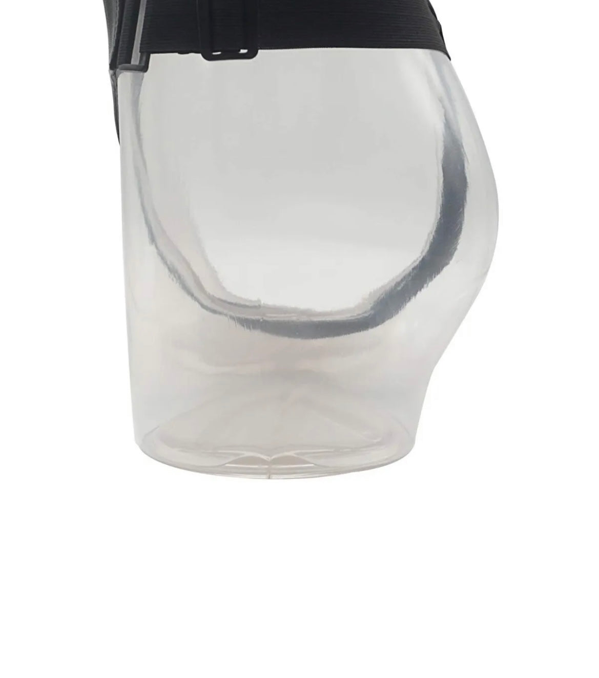 Black Adjustable Strap On Harness