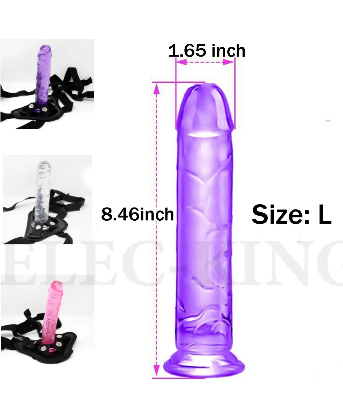 Strap On Harness with Dildo