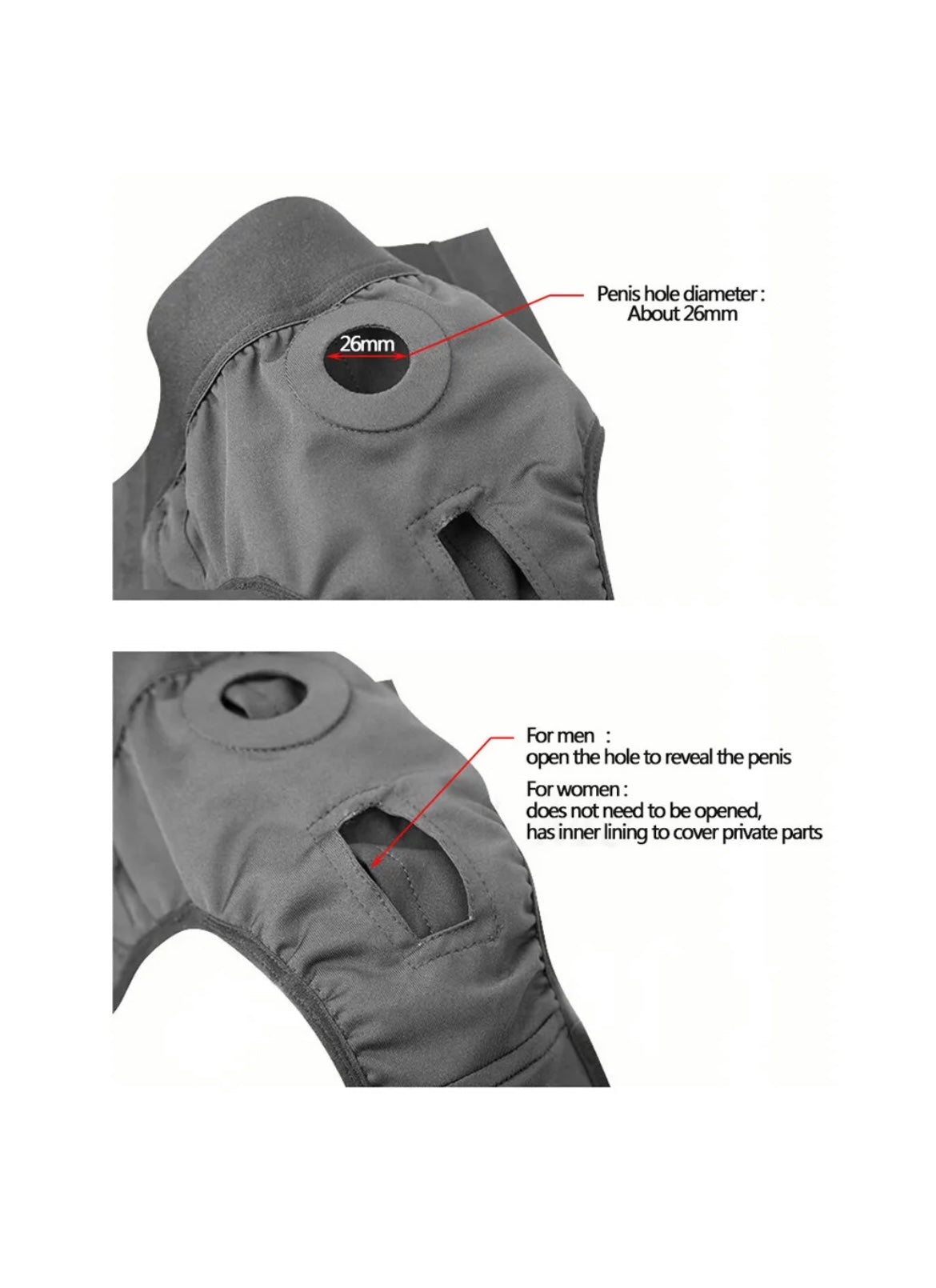 Comfortable O ring Harness (Unisex)